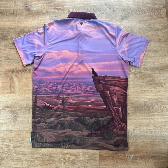 Greyson Canyon Stalk Short Sleeve Performance Polo Size Large - Picture 4 of 9